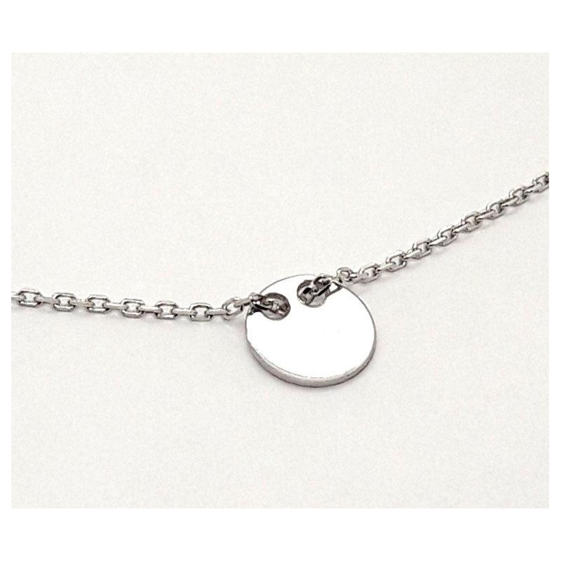 Plättchen Kette Silber 925 Silberkette 43-46 cm KB119 Plättchen Kette Silber 925 Silberkette 43-46 cm KB119
