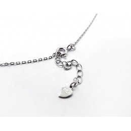 Herz Kette Silber 925 Silberkette 43 cm KB118