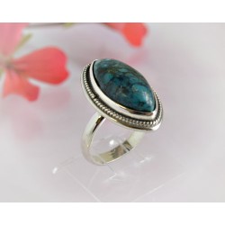 Türkis Ring 17,5 mm Silber-925  GZ143