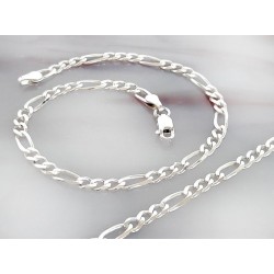 Figaro Armband Silber 925 17 bis 21cm SG172
