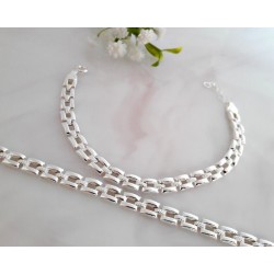 Armband Silber 925 17 bis 20 cm SG169