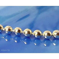 Kugelarmband Silber 925 Kugel Kette18 bis 20 cm SG131